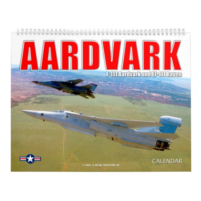 CALENDARIO F-111 AARDVARK (Tapa)