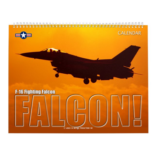 CALENDARIO F-16 FIGHTING FALCON (Tapa)