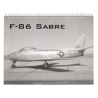 Calendario F-86 Saber Calendar