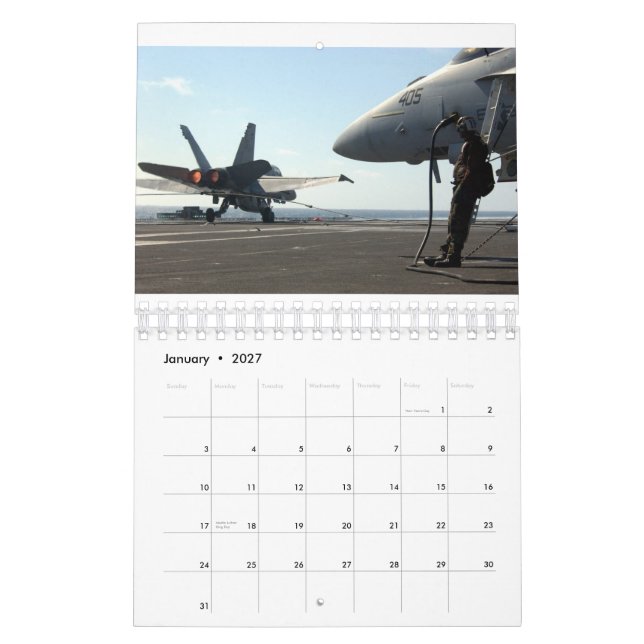 Calendario F/A-18 avispón 2011 (Jan 2027)