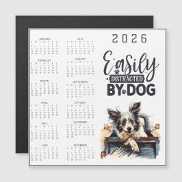 Calendario Fácilmente Distraído Por Perro