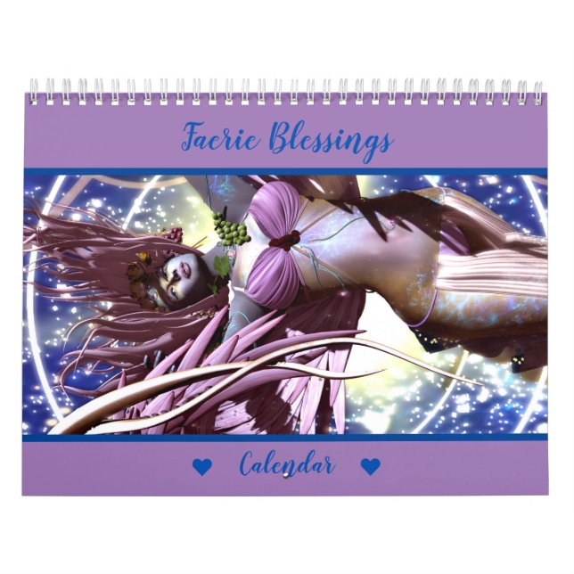 Calendario Faerie Blessings Fantasy Calendar (Tapa)