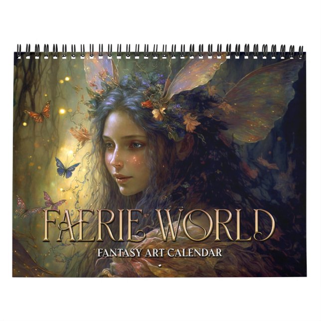 Calendario Faerie World 1 Fantasy Art Calendar 2026 (Tapa)