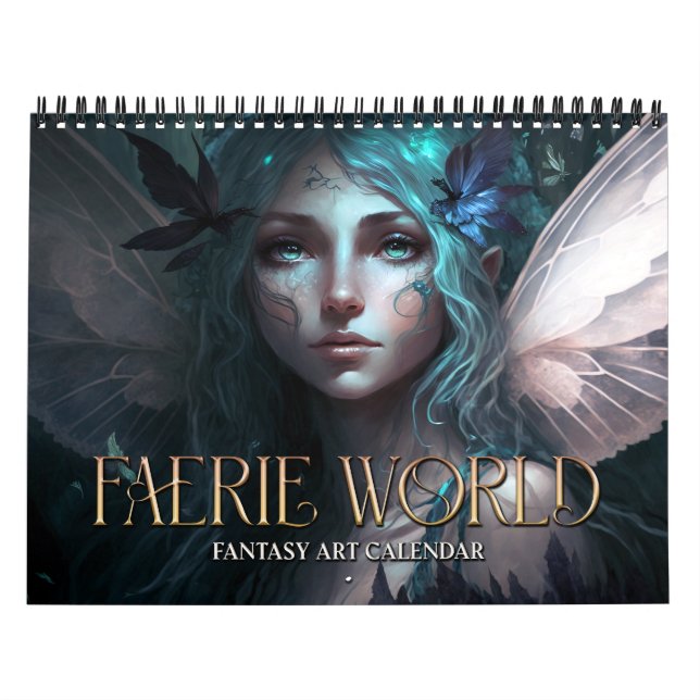 Calendario Faerie World 2026 Fantasy Art Calendar (Tapa)