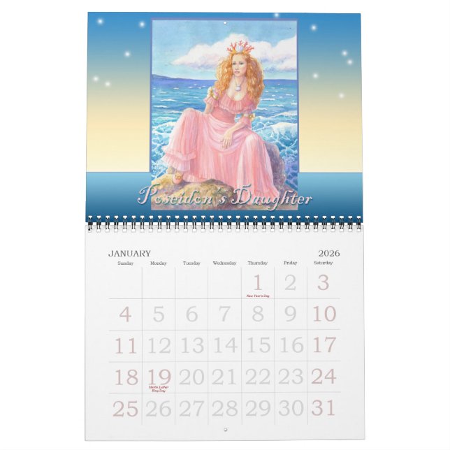 Calendario Fairy and Fantasy 2011 (Jan 2026)