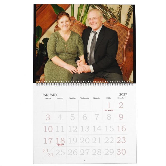 Calendario Familia de Yudin, 2009 (Jan 2027)