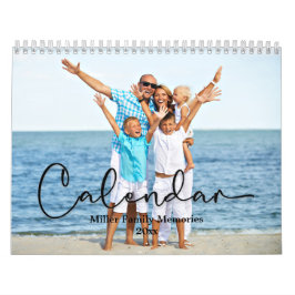Calendario familiar, fotografía Personalizado mode