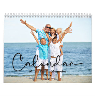 Calendario familiar, fotografía Personalizado mode