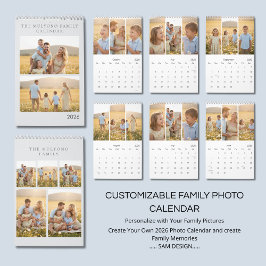 Calendario Family Memories 2026 Photo Calendar | Cherish Ever