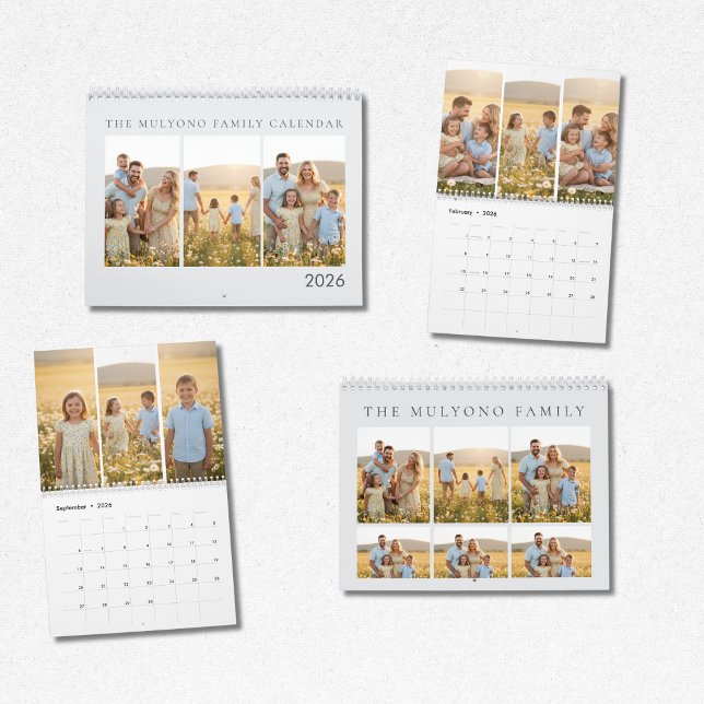 Calendario Family Memories 2026 Photo Calendar | Cherish Ever (Subido por el creador)