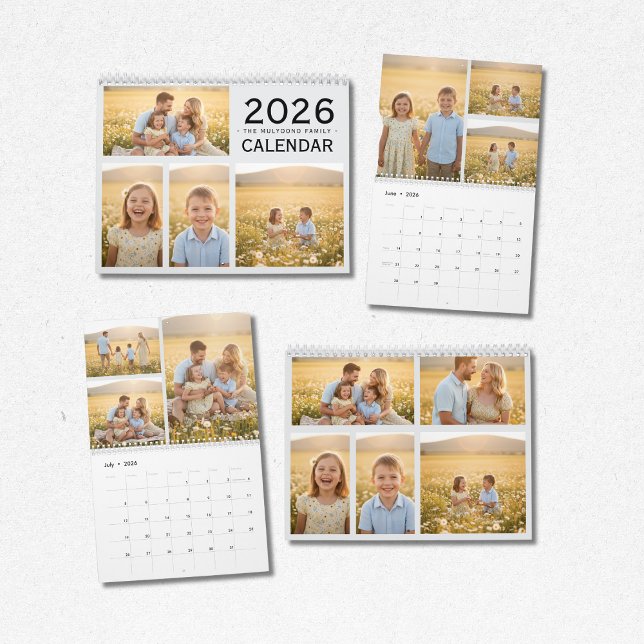 Calendario Family Memories 2026 Photo Calendar | Cherish Ever (Subido por el creador)