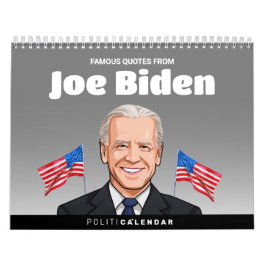 Calendario Famosas citas de Joe Biden