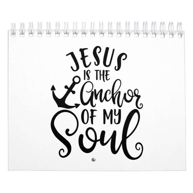 Calendario Fanny Christian Design Jesús Es El Anclor De Mi S (Tapa)