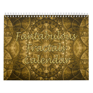 Calendario Fantabulous Fractals Calendar