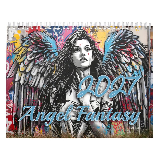 Calendario Fantasía Angelical 2027 (Tapa)