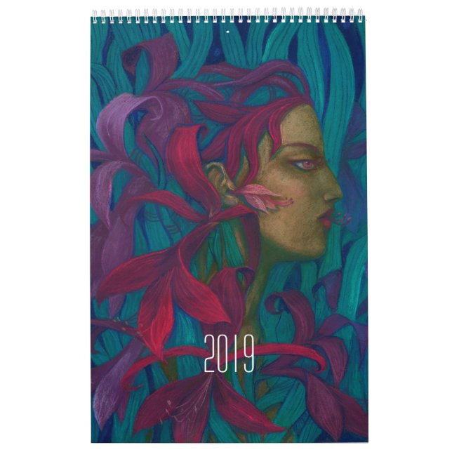 Calendario Fantasía por Clipso-Callipso / Julia Khoroshikh (Tapa)