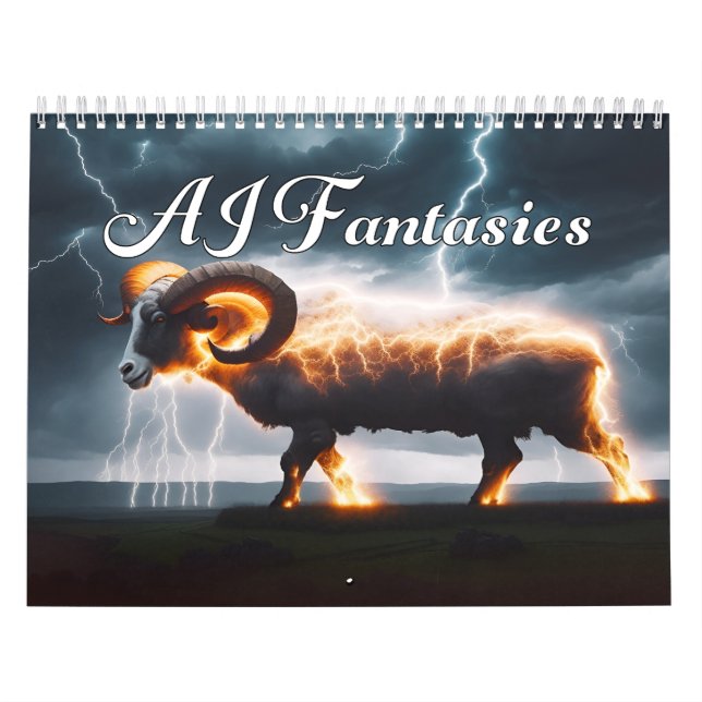Calendario Fantasías de IA (Tapa)