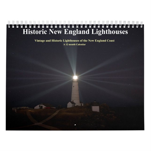 Calendario Fantasías históricas de Nueva Inglaterra (Tapa)