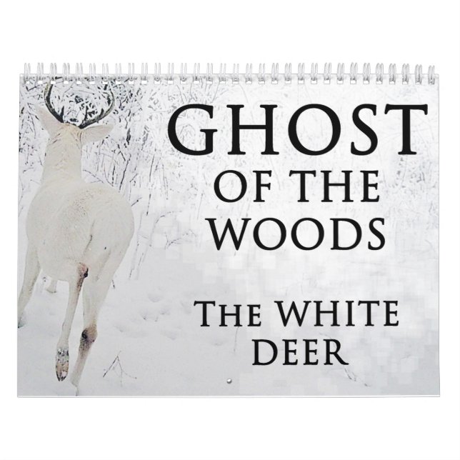 Calendario Fantasma de los bosques: El ciervo blanco (Tapa)