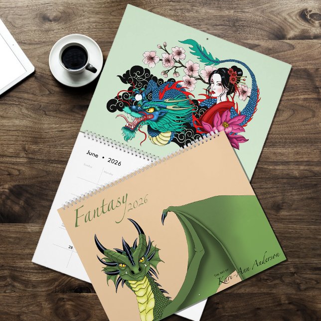 Calendario Fantasy 2026 Calendar (Subido por el creador)