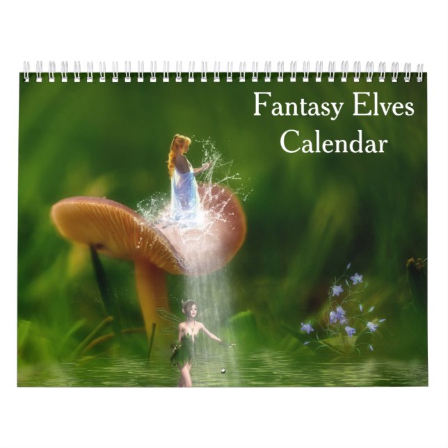 Calendario Fantasy Elves Elf 2025 (Tapa)
