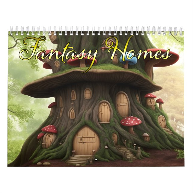Calendario Fantasy Homes (Tapa)