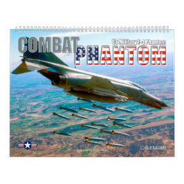 CALENDARIO FANTOM DE COMBATE - FANTOM F-4 MILITAR DE LOS EE.U