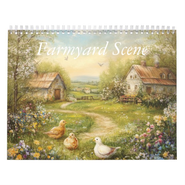Calendario Farmyard Scene (Tapa)