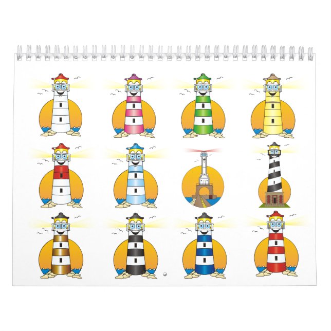Calendario Faro personalizado (Tapa)