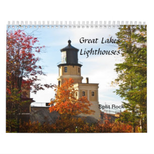 Calendario Faros de los Great Lakes
