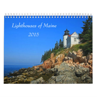Calendario Faros de Maine