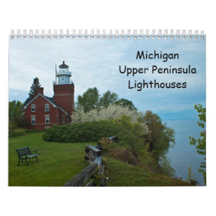 Calendario Faros superiores de la península de Michigan