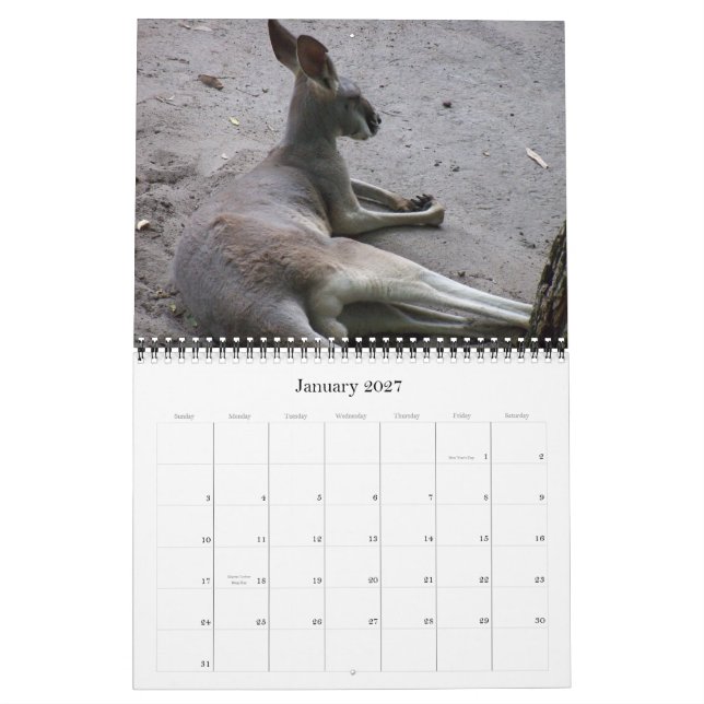 Calendario Fauna 2011 (Jan 2027)