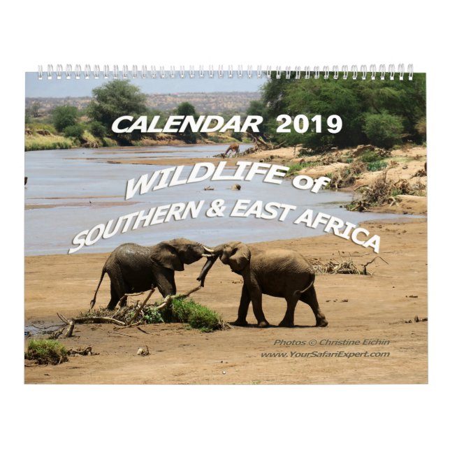 Calendario FAUNA de meridional y de la África del Este (Tapa)