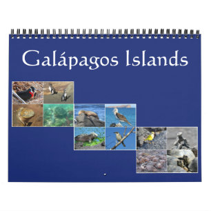 Calendario fauna silvestre de las galápagos 2026