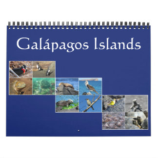Calendario fauna silvestre de las galápagos 2026