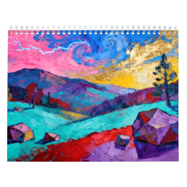 Calendario Fauvism (Tapa)