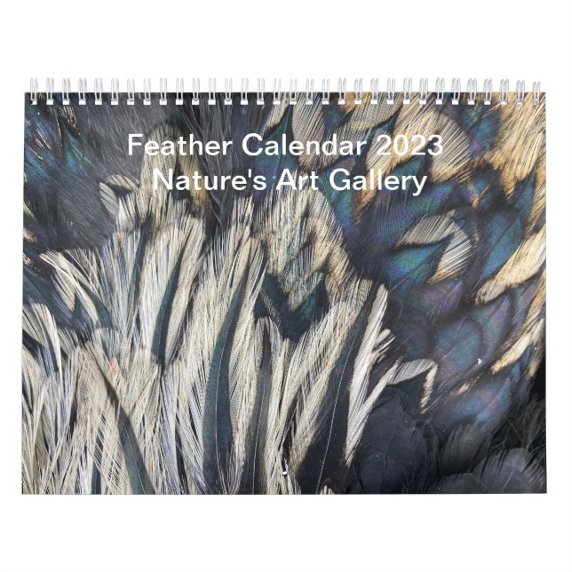 Calendario Feather 2023: Galería de arte de la nat (Tapa)
