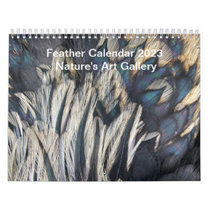 Calendario Feather 2023: Galería de arte de la nat