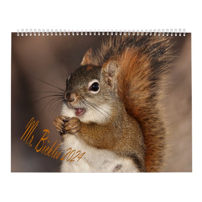 Calendario Fecha canadiense 2024, Large, Mr. Bickles wall (Tapa)