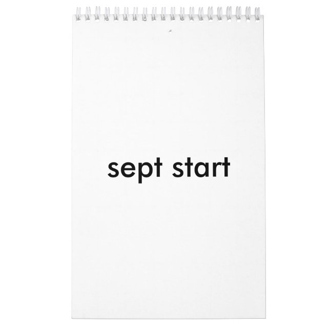 Calendario fecha de inicio de setiembre de 2015 (Tapa)