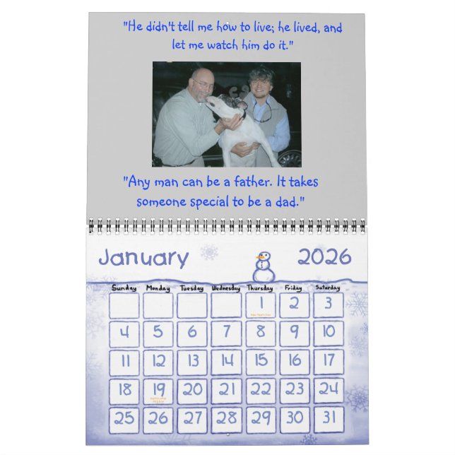 Calendario ¡Felices Navidad!! (Jan 2026)