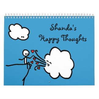 Calendario feliz 2014 de los pensamientos de