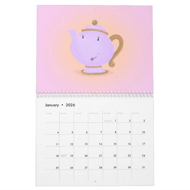 Calendario Feliz Año de la Alimentación 2014 (Jan 2026)