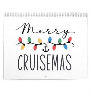 Calendario Feliz Crucero de Navidad Familiar Viaje de Navidad
