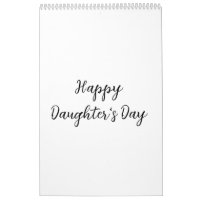 Feliz día de las hijas si.ple texto mínimo añadir 