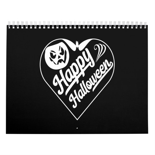 Calendario feliz halloween (Tapa)