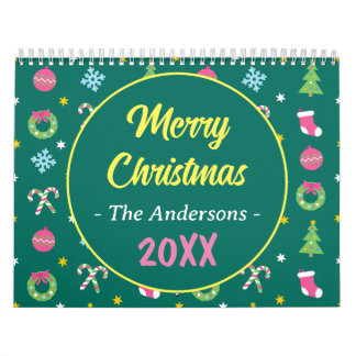 Calendario Feliz Navidad