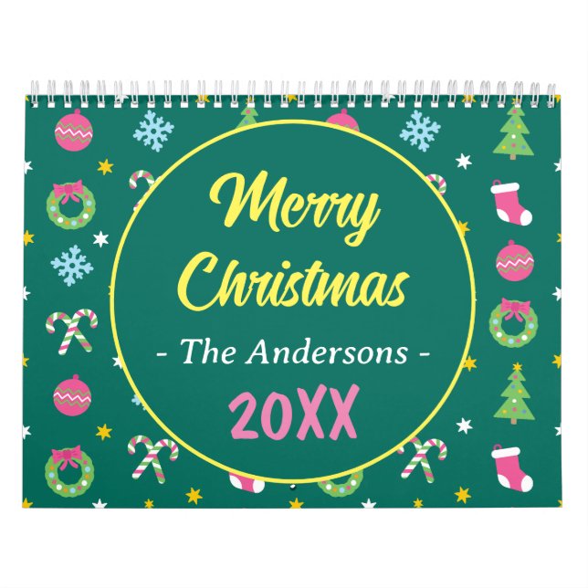 Calendario Feliz Navidad (Tapa)