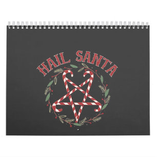 Calendario Feliz Navidad Satanás Krampus Navidad Dulce del Di